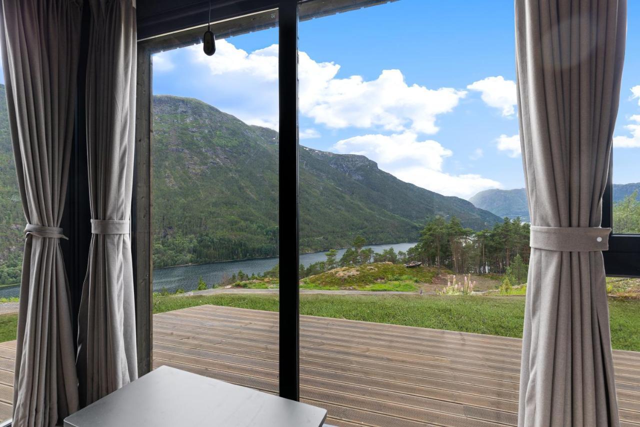 Sogndal Fjordpanorama - Studio Cabins With View Екстериор снимка
